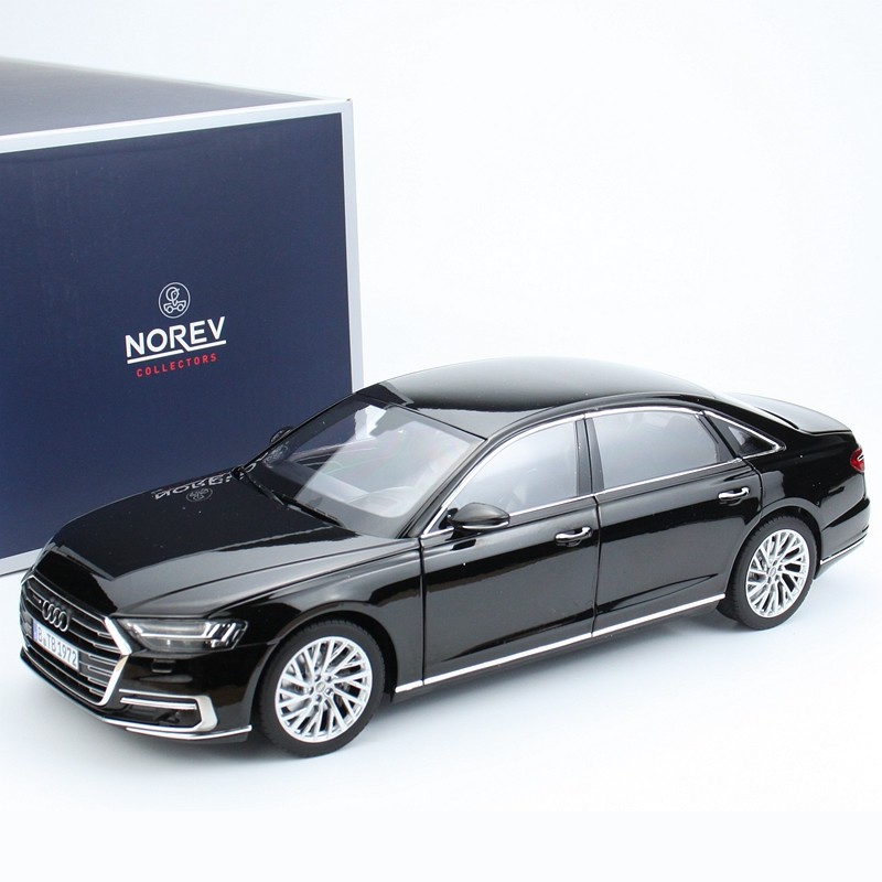 NOREV 1:18 아우디 A8L 2017 합금 자동차 모델