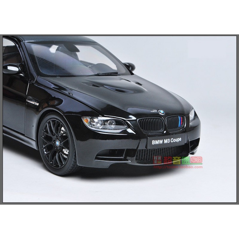 1:18 BMW M3 E92 합금 자동차 모델