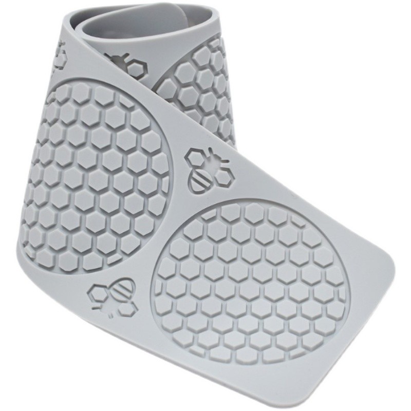 라운드 벌집 베이킹 케이크 디저트 예술적 실리콘 몰드