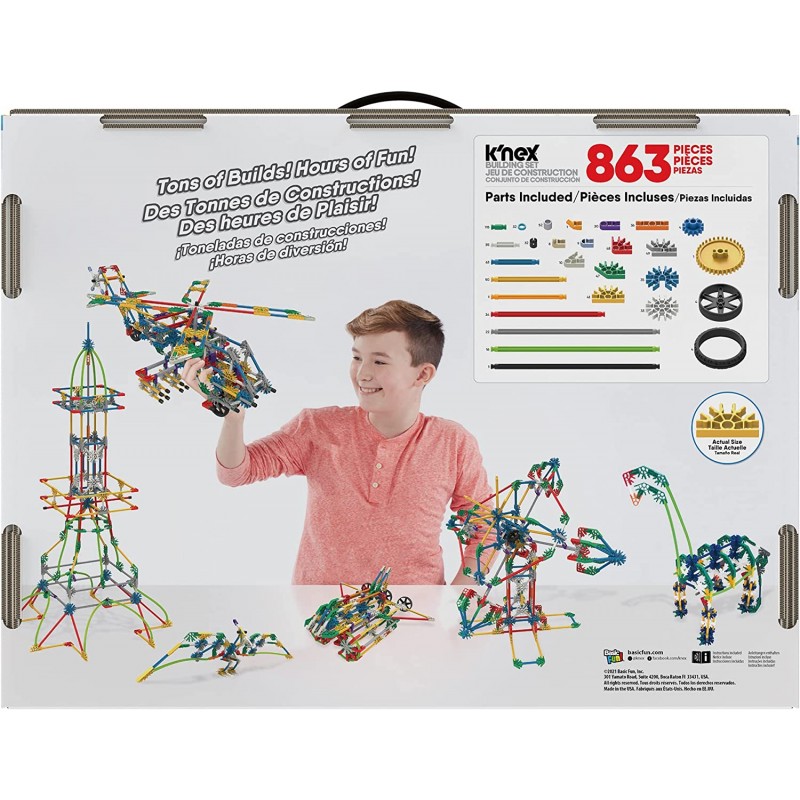 K'NEX 100 모델 이매진 빌딩 세트