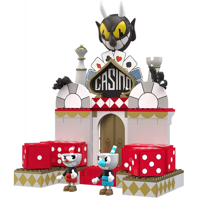 맥팔레인 McFarlane Toys- Cuphead Chaotic Casino 대형 건설 세트