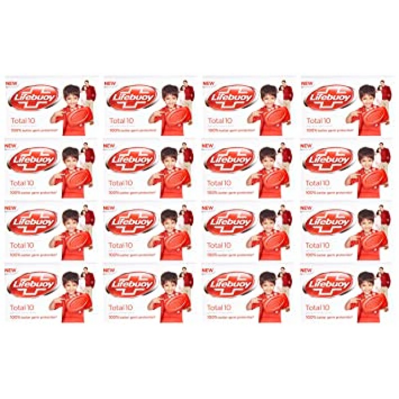 Lifebuoy Total Red Soap, 16-Count