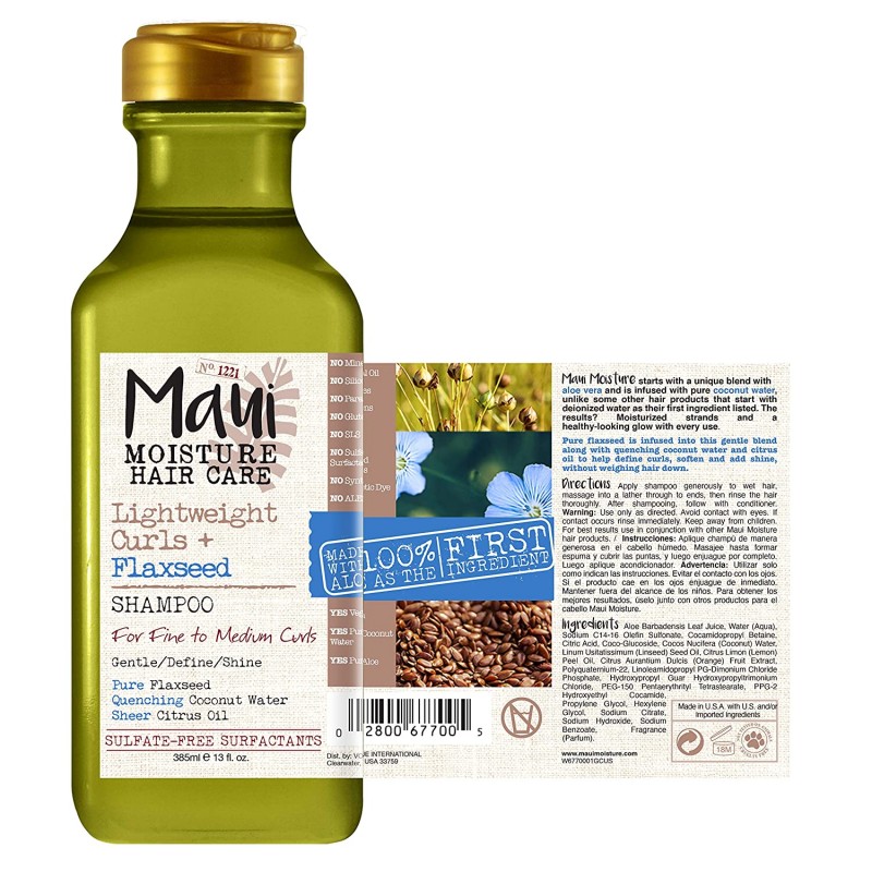 Maui 모이스처 샴푸 13 Fl Oz