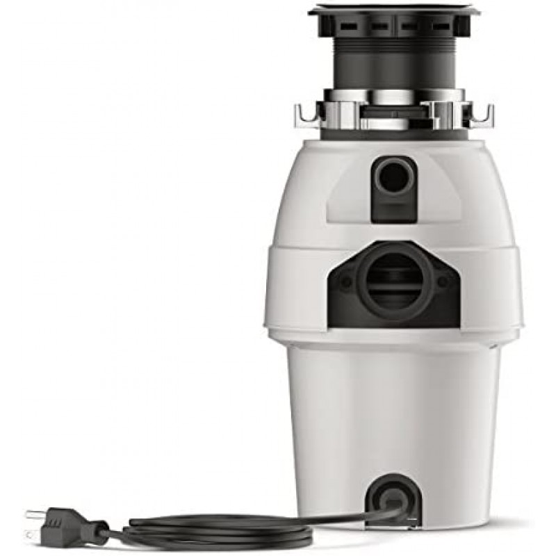 Waste King 레전드 시리즈 1/2 HP 전원 코드로 연속 공급 쓰레기 처리(L-2600) 1개