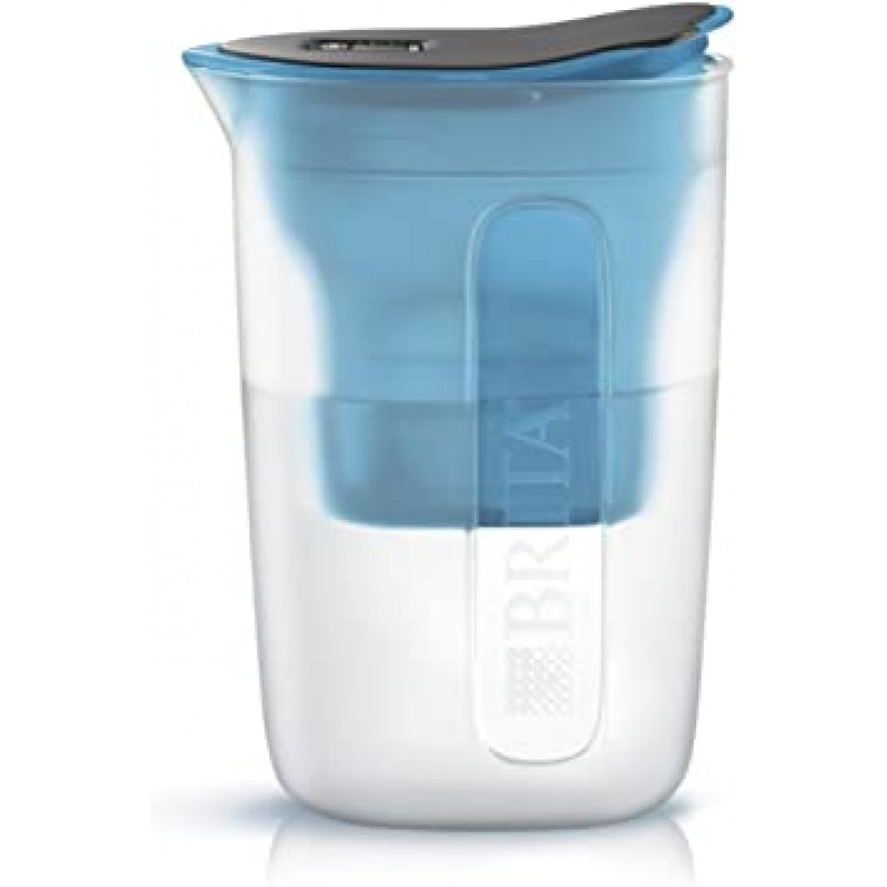 브리타 정수기 포트 정수부 용량:1.0L(전용량:1.5L) 팬 블루 맥스트라 플러스 카트리지 1개 첨부