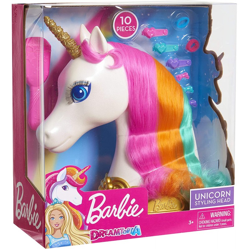 Barbie 62861 Barbie Dreamtopia 유니콘 스타일링 헤드