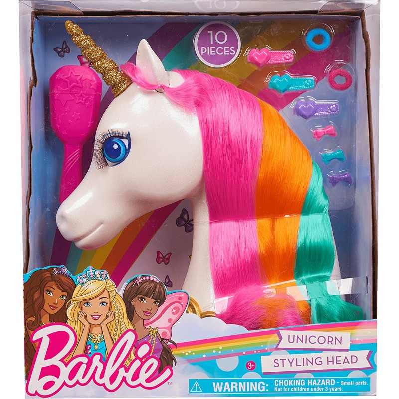 Barbie 62861 Barbie Dreamtopia 유니콘 스타일링 헤드