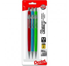 Pentel 메탈릭 샤프 3pcs/0.5mm