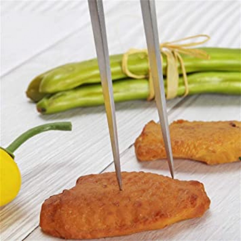 NEWZAF Chef Pro 스테인레스 스틸 조각 포크 고기 포크 파스타 포크 12 인치
