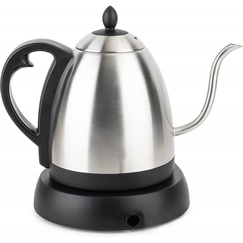 Bonavita 보나비타 1L 디지털 가변 온도 구즈넥 전기 주전자 커피 추출 및 차 정확한 붓기 ​​제어, 6가지 사전 설정 온도, 1000와트