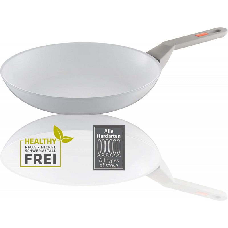 Berndes 베른데스 20cm 베지 인덕션 알루미늄 프라이팬 화이트