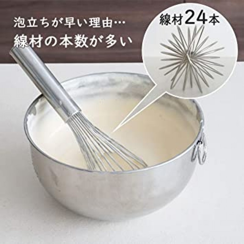 시모무라 기판 거품기 명인 일본제 스테인리스 27539