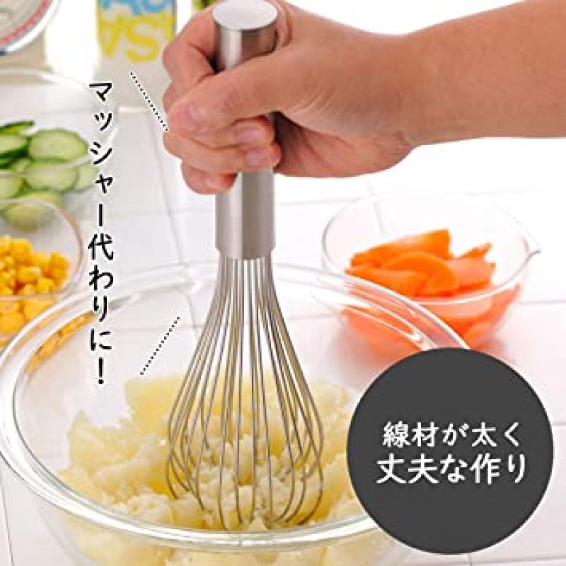 시모무라 기판 거품기 명인 일본제 스테인리스 27539