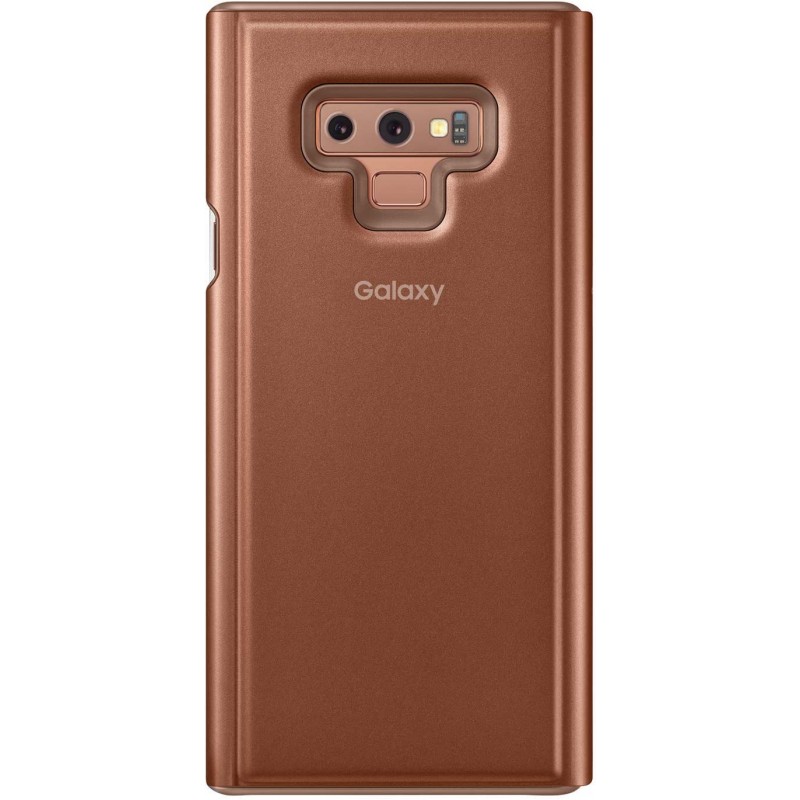 Galaxy Note9 CLEAR VIEW STANDING COVER 브라운【Galaxy 순정 국내 정규품】 EF-ZN960CAEGJP