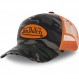 Von Dutch 본더치 남성용 오렌지 카모 트러커 모자