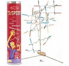 Melissa & Doug 멜리사 Suspend Family Game (31 pcs) - 와이어 밸런스 게임, 가족 게임 야간 활동