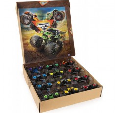 몬스터잼 Monster Jam 공식 1:64 스케일 다이캐스트 몬스터 트럭 12팩, 아마존 독점