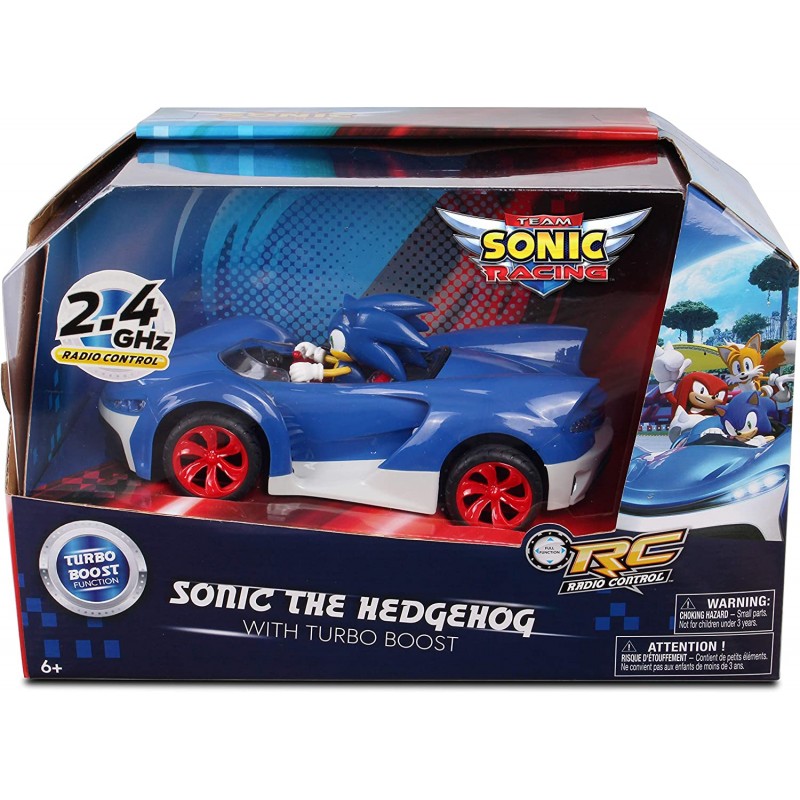 엔콕 NKOK 불빛이 나오는 RC 소닉 SSAS R2 Car, 블루 (614)- NKOK RC Sonic SSAS R2 Car with Lights