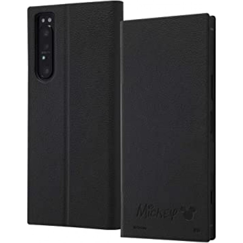 Xperia 1 II 케이스 수첩형 디즈니 SOG01 / SO-51A 내충격 Xperia1II (엑스페리아 1 마크 2) 대응 마그넷 커버/미키