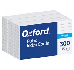 Oxford 룰드 인덱스 카드 3