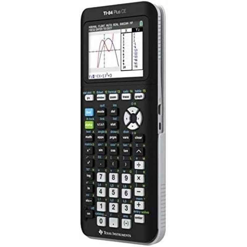 텍사스 인스트루먼트 Texas Instruments ti-84 Plus Ce 컬러 그래프 계산기,