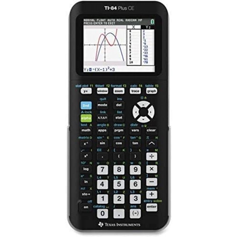 텍사스 인스트루먼트 Texas Instruments ti-84 Plus Ce 컬러 그래프 계산기,