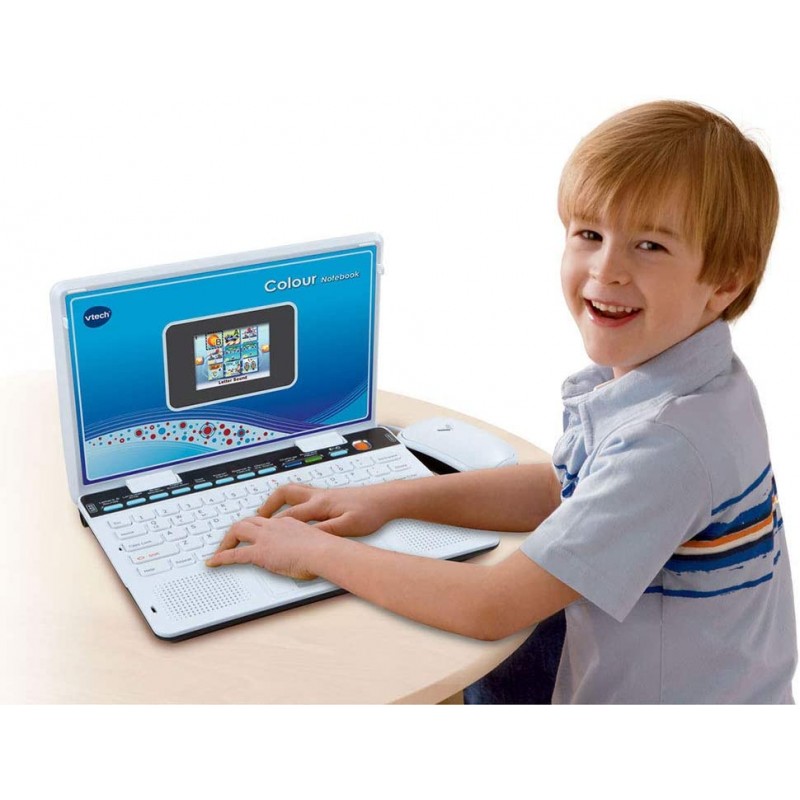VTech GENIUS XL 어린이 교육용 컴퓨터 QWERTY 키보드 6세 이상 FR버전