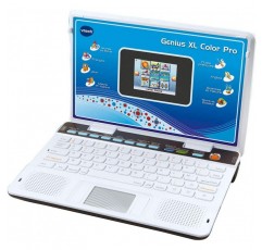 VTech GENIUS XL 어린이 교육용 컴퓨터 QWERTY 키보드 6세 이상 FR버전