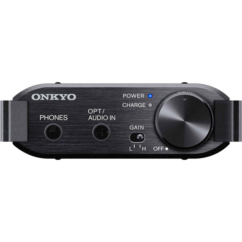 ONKYO 휴대용 헤드폰 앰프 DAC-HA200(B) 블랙 본체만