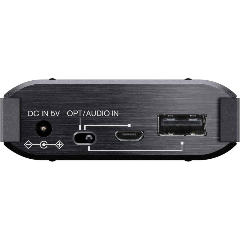 ONKYO 휴대용 헤드폰 앰프 DAC-HA200(B) 블랙 본체만