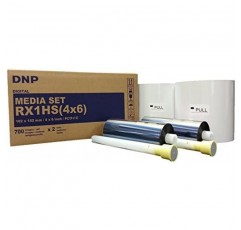 DNP 5x7 미디어 세트 DS-RX1HS RX1 Printers 프린터용 감열지 10 x 15cm, 700 x 2부