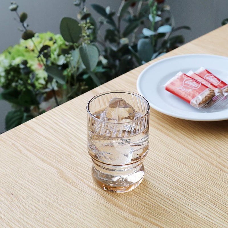 아델리아(ADERIA) AXAS 데님 8 앰버 235ml 6개세트 유리컵