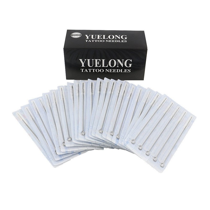 Yuelong 일회용 바늘세트 100Pcs 바늘 3rl 5rl 7rl 9rl 5rs 7rs 9rs 5m1 7m1 9m1