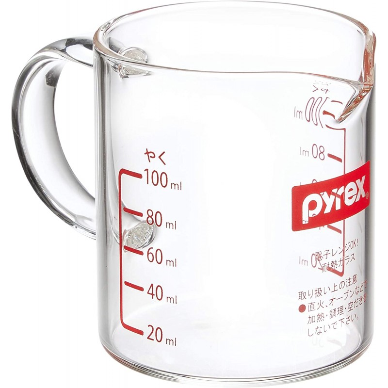 PYREX Br 메이저 컵 핸들 포함 100ml CP-8576