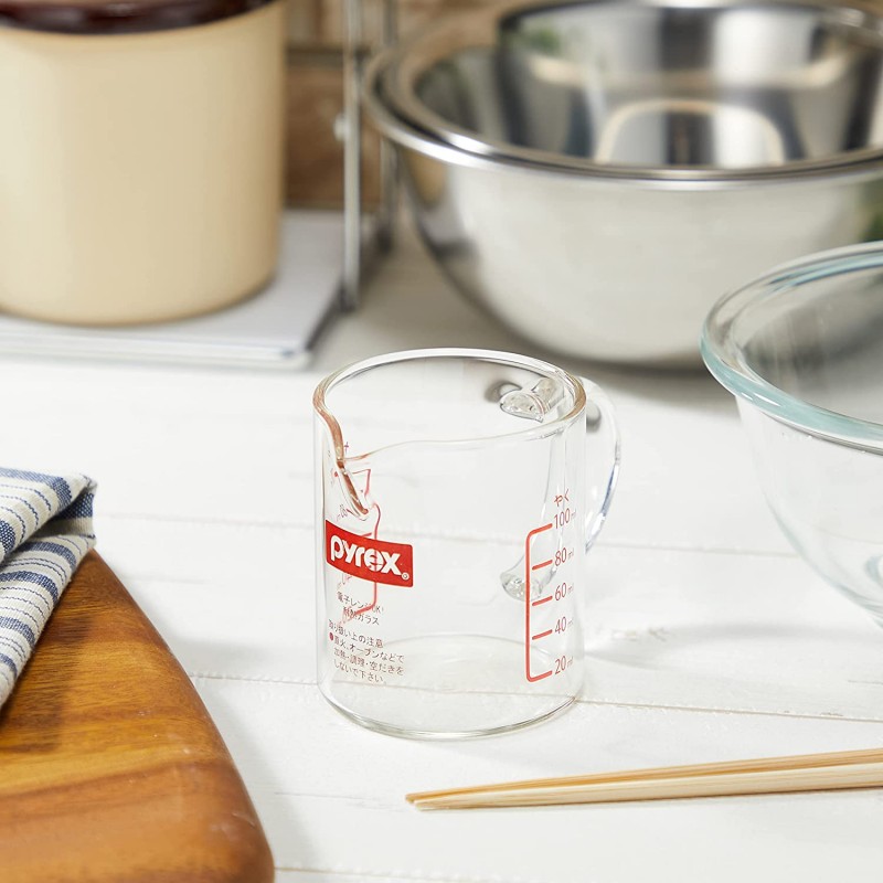 PYREX Br 메이저 컵 핸들 포함 100ml CP-8576