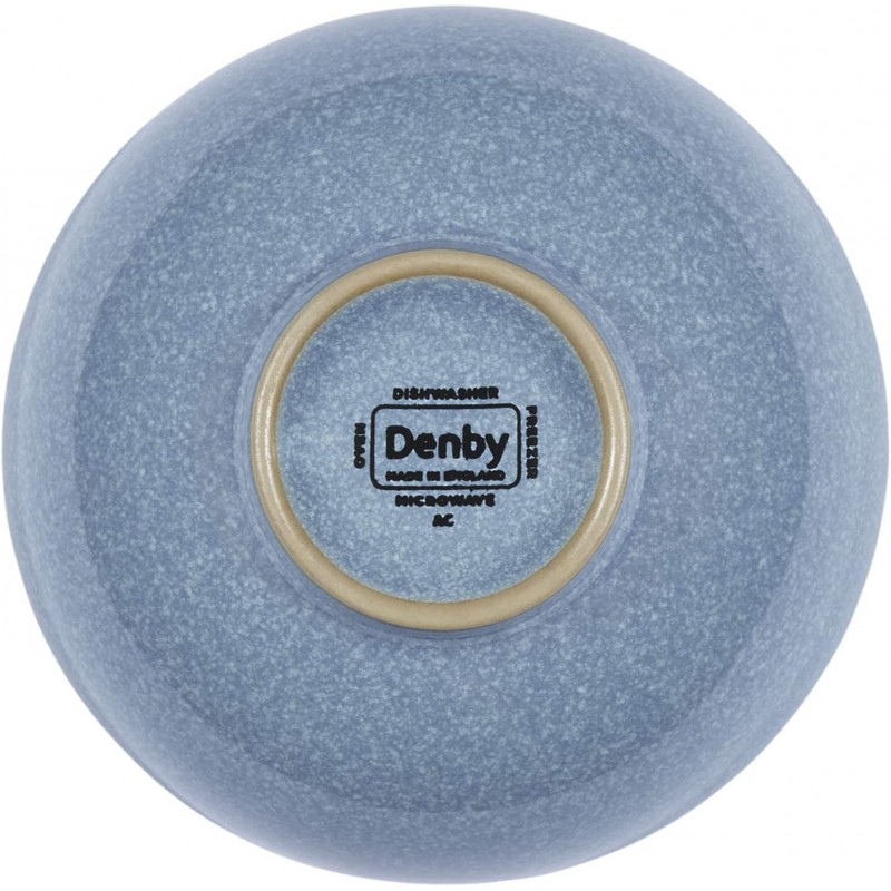 덴비 Denby 381048945 샐러드볼 밥 그릇 공기세트 4피스 엘리먼츠 블루
