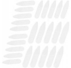 CINEE 셔츠 카라 키퍼 플라스틱 길이 2 종류 투명