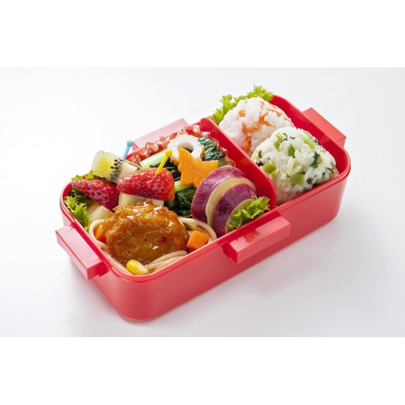 스케이터 (Skater) 돔형 뚜껑 도시락 530ml 마르쉐 토마토 색상 PFLB6