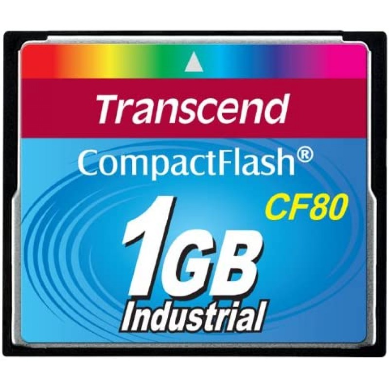 Transcend 80x 1GB 컴팩트 플래시 CF 메모리 카드 TS1GCF80