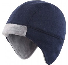 (커넥터 일) Connectyle 남성 겨울 따뜻한 귀 덥개 방한 모자
