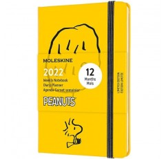 몰스킨 2022 Peanuts Comics Limited Edition 플래너 다이어리 하드커버 포켓 사이즈  9 x 14cm