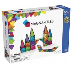 MAGNA-TILES 클래식 100피스 자기 구성 세트