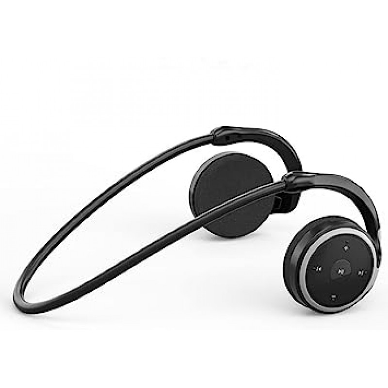 YUXUE Over-Ear Bluetooth 헤드폰 이어 후크가 있는 무선 블루투스 5.0 헤드셋