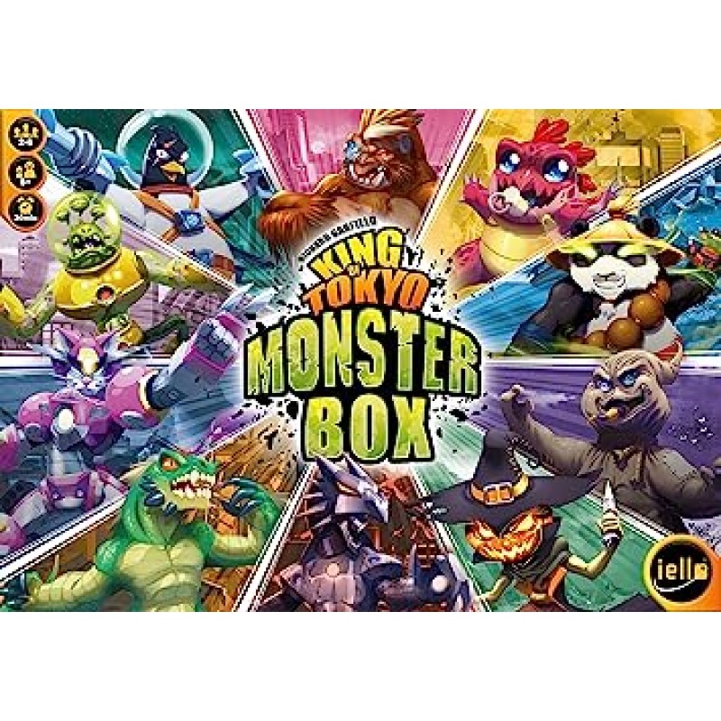 IELLO King of Tokyo 몬스터 박스 보드게임 IEL51877