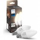 Philips Hue 필립스 휴 LED 스마트 전구 양초 470루멘 5.5W 화이트 2팩