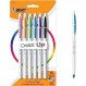 BIC Cristal Up 볼펜, 미디엄 포인트(1.2mm) 6개