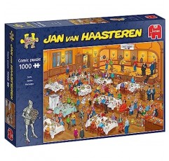 점보 게임 19076 Jan van Haasteren 1000피스 퍼즐 조각 멀티컬러