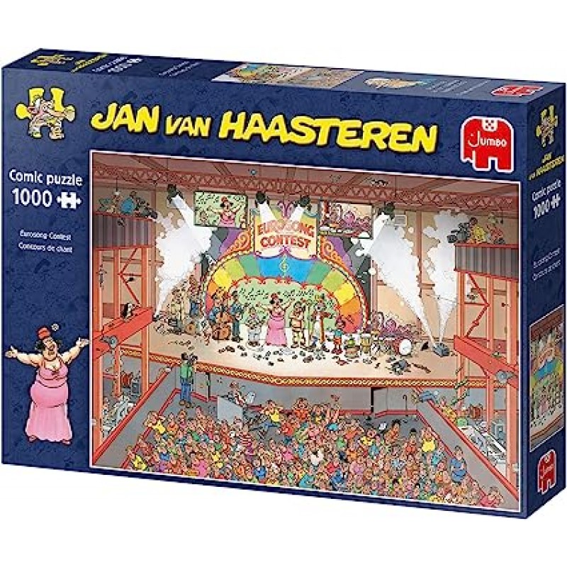 점보 Jan Van Haasteren 20025 - 유로송 콘테스트 직소 퍼즐 1000피스