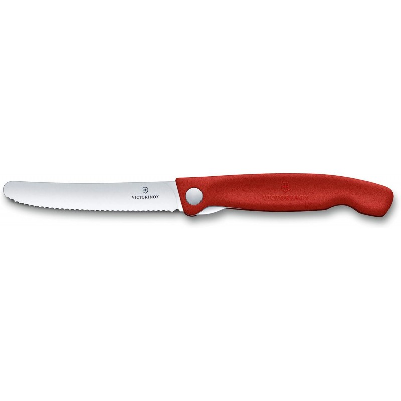 Victorinox 스위스 클래식 접이식 톱니 모양 야채 칼 식기 세척기 안전