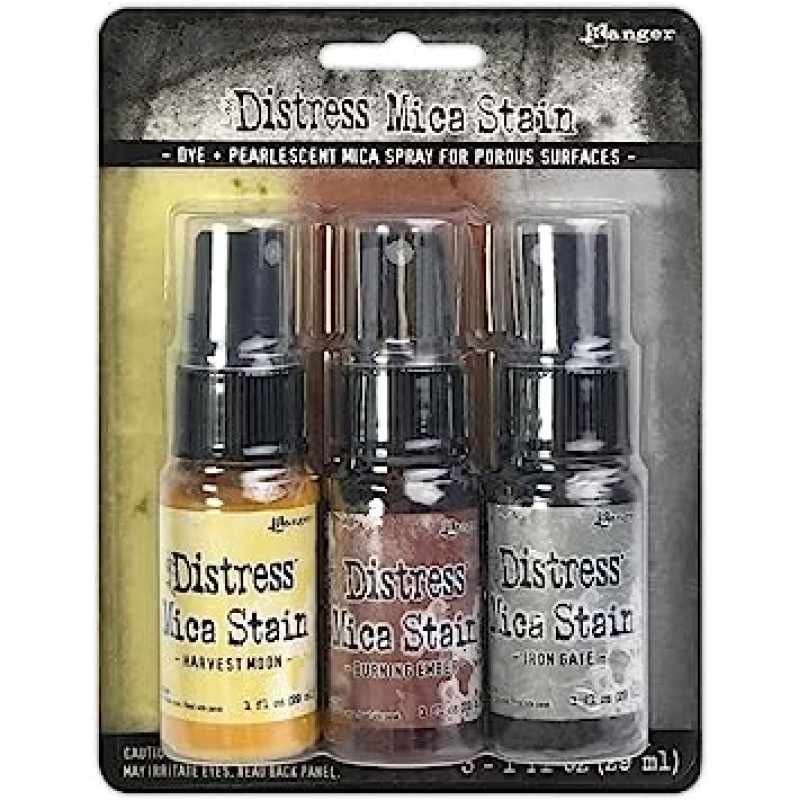 Tim Holtz- Distress Mica Stain 2022 리미티드 에디션 - 할로윈 세트